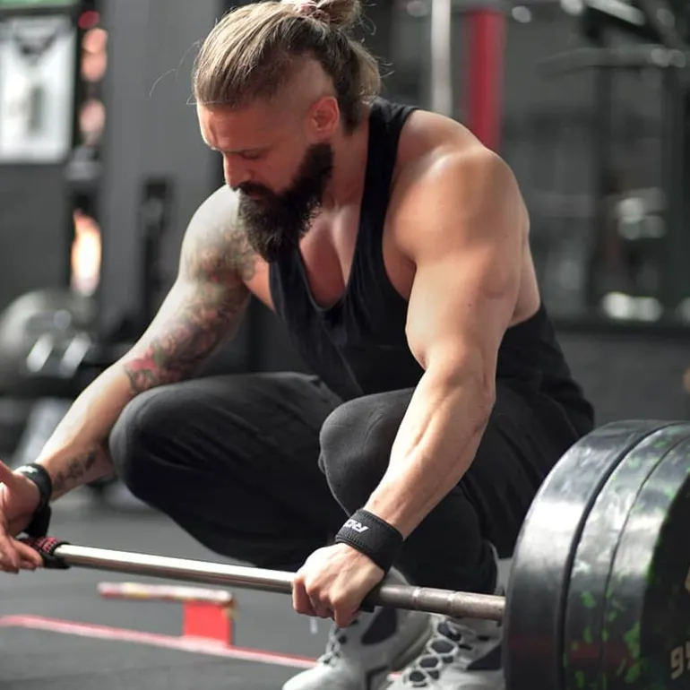 RDX S4 Weightlifting Wrist Straps