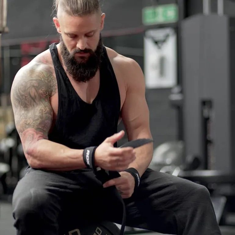 RDX S4 Weightlifting Wrist Straps