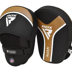 RDX T17 Aura Plus boxing glove with pads bundle
