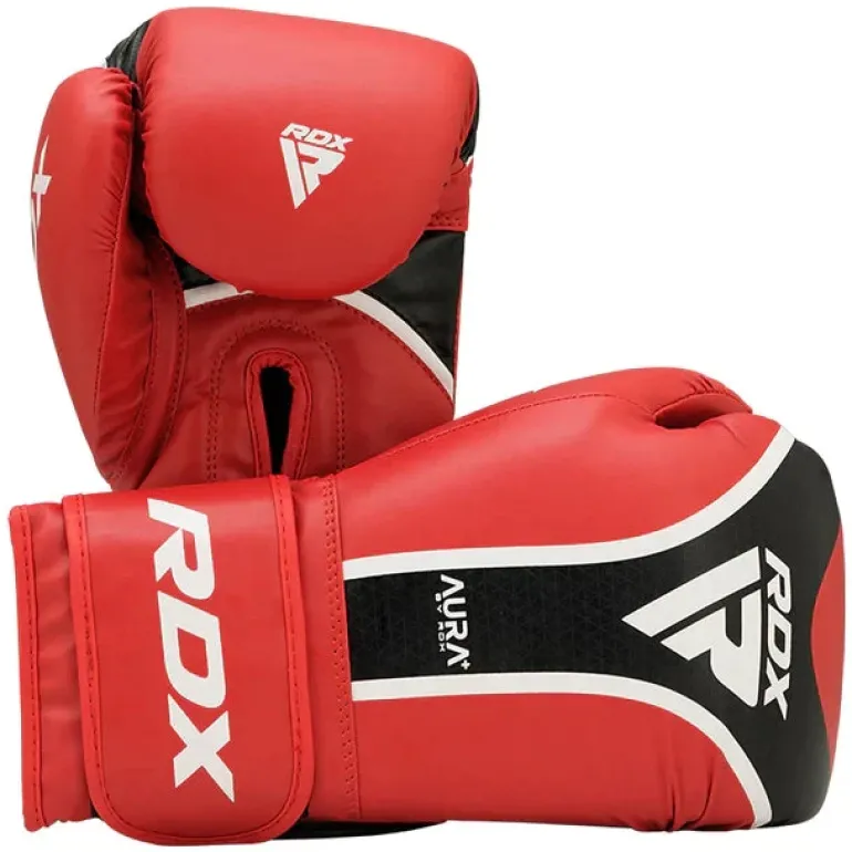 RDX T17 Aura Plus boxing glove with pads bundle