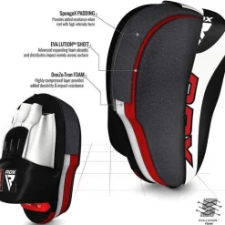 RDX T4 Bag Gloves with Boxing Pads