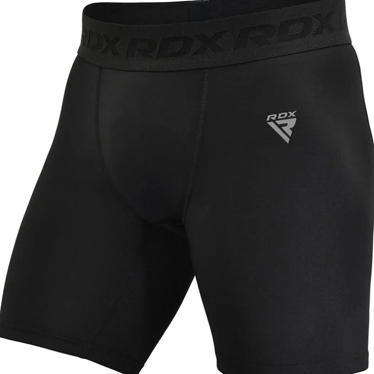 RDX T15 Black Compression Shorts