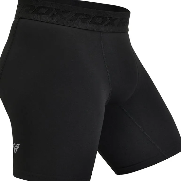 RDX T15 Black Compression Shorts