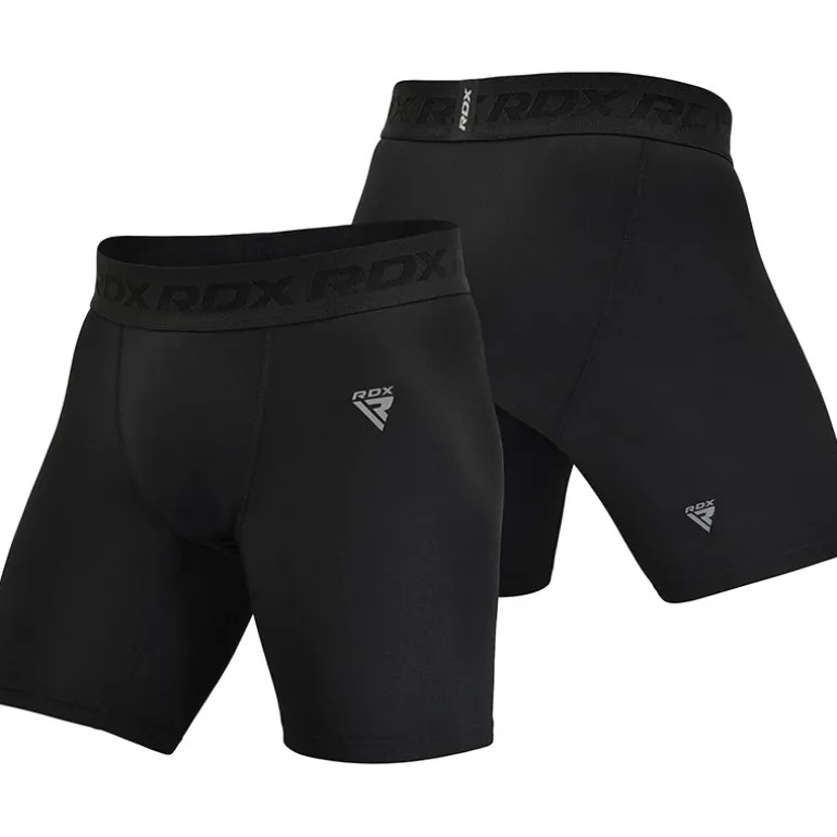 RDX T15 Black Compression Shorts