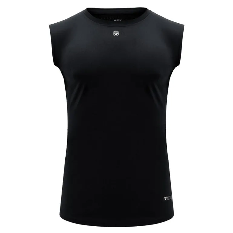 RDX T1 Black Sleeveless Top