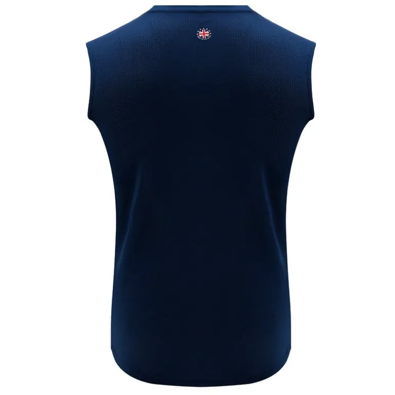 RDX T1 Blue Sleeveless Top