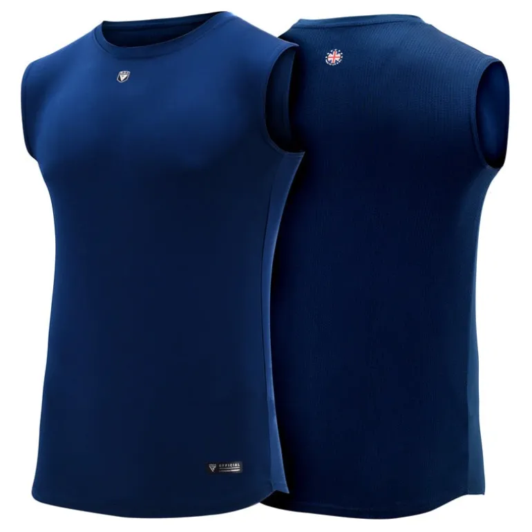RDX T1 Blue Sleeveless Top