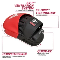 RDX T1 Curved Boxing Pads