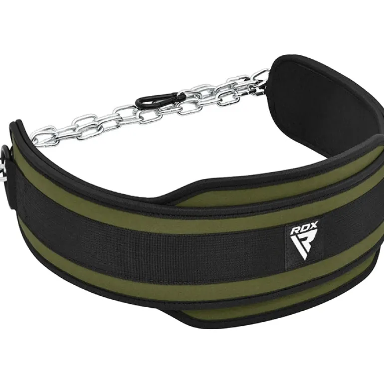 RDX T7 Elite Weight Training Dipping Belt With Chain