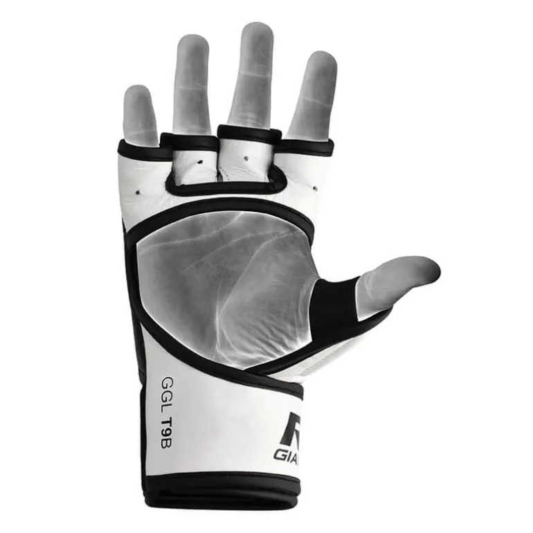 RDX T9 Hearse Leather MMA Gloves