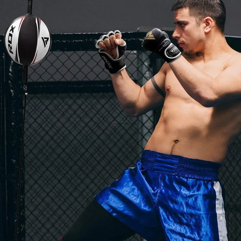 RDX T2 Leather MMA Gloves