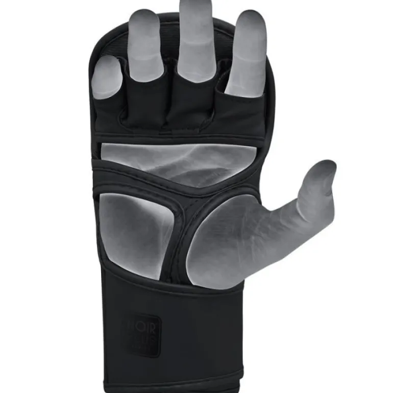 RDX T15 Noir Hybrid Mma Grappling Gloves With Best Knuckle Protection