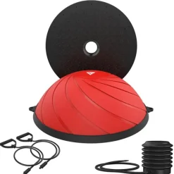 RDX TP Yoga Balance Trainer Half Ball with Resistance Tubes & Air Pump
