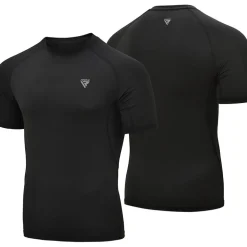 RDX T15 Short Sleeve Black Rash Guard