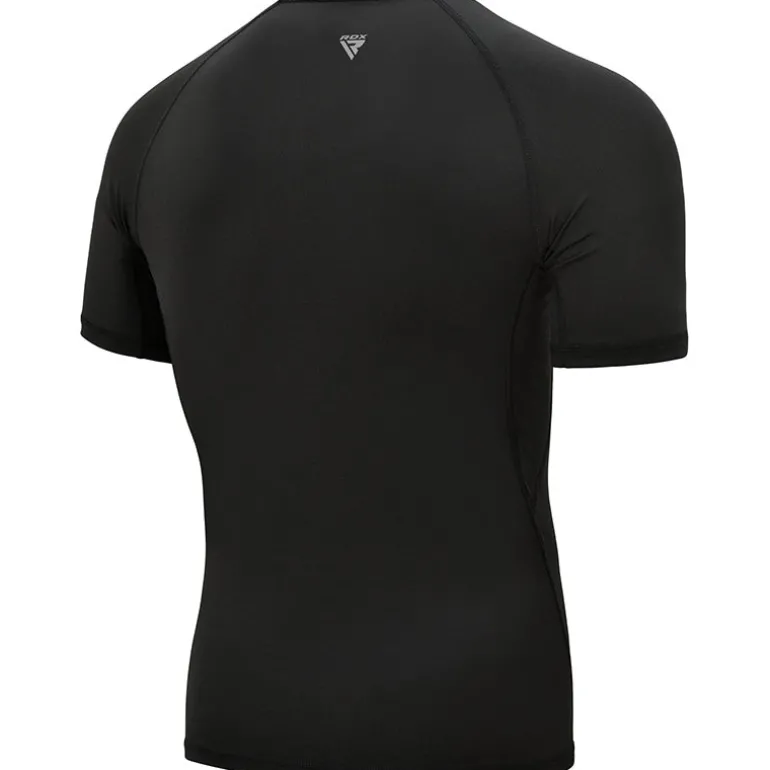 RDX T15 Short Sleeve Black Rash Guard