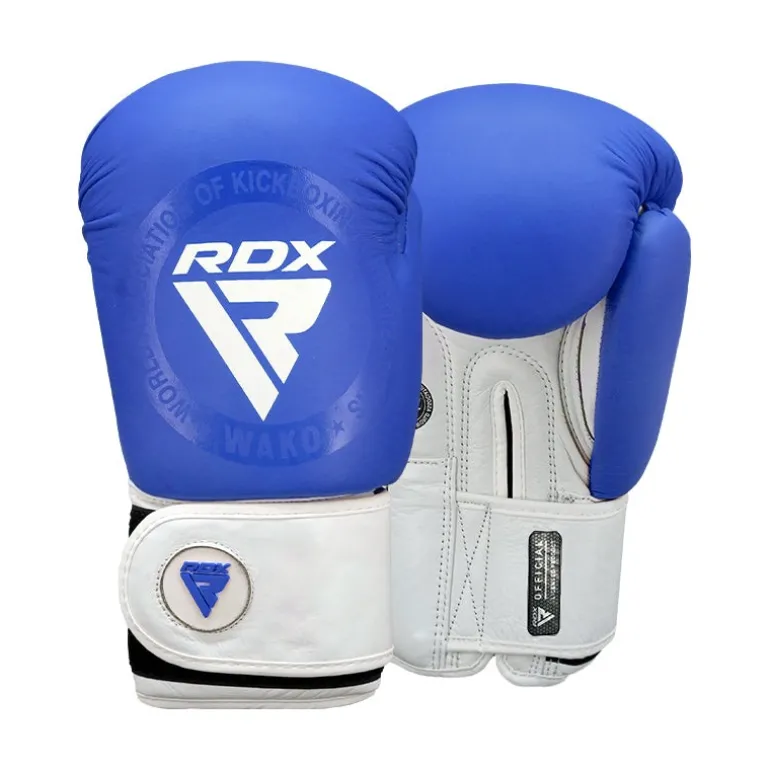 RDX T1 WAKO Boxing Gloves Blue
