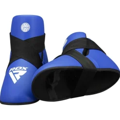 RDX T1 WAKO Foot Protector Blue