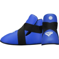 RDX T1 WAKO Foot Protector Blue