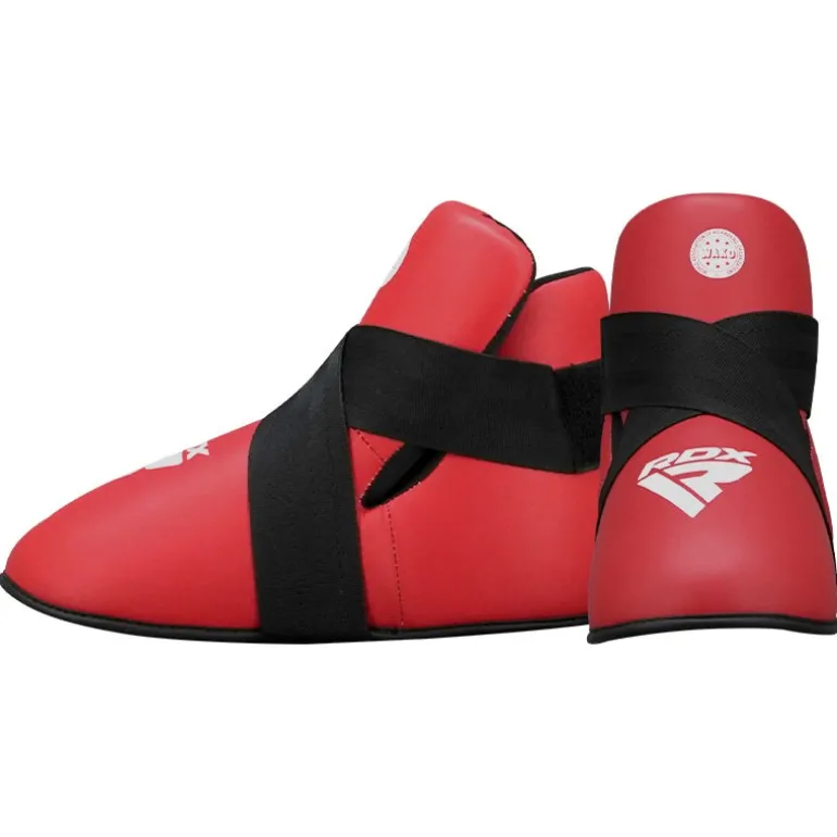 RDX T1 WAKO Foot Protector Red