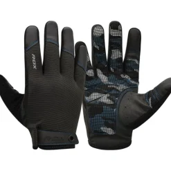 RDX T2 Weightlifting Full Finger Gym Gloves