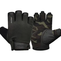 RDX T2 Weightlifting Half Finger Gym Gloves