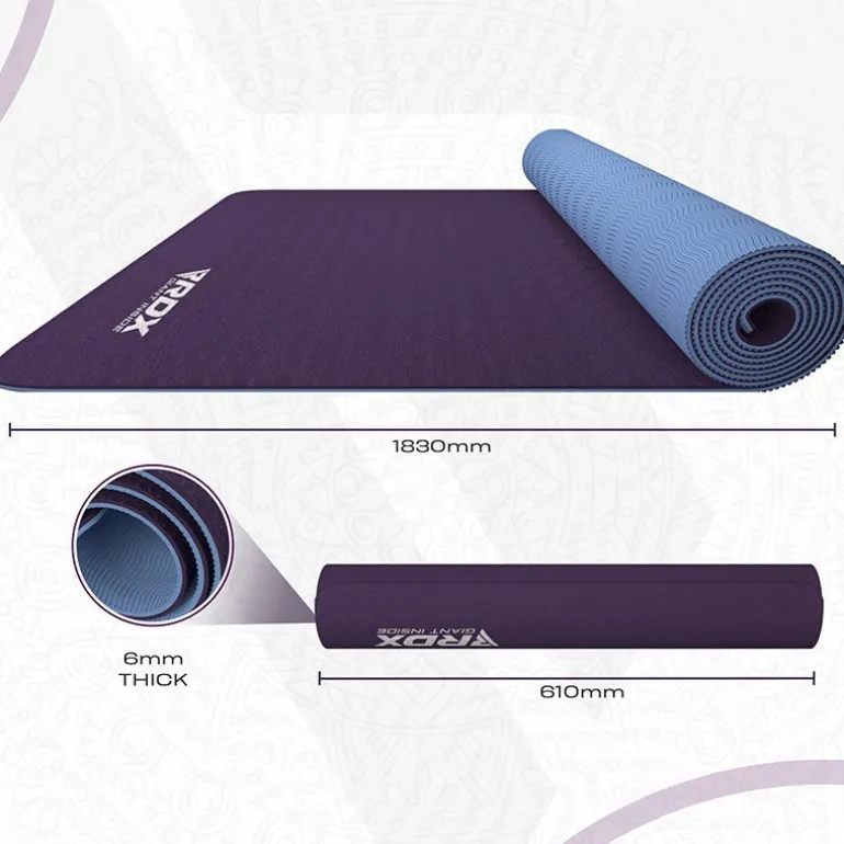 RDX UM 6mm TPE Yoga Mat
