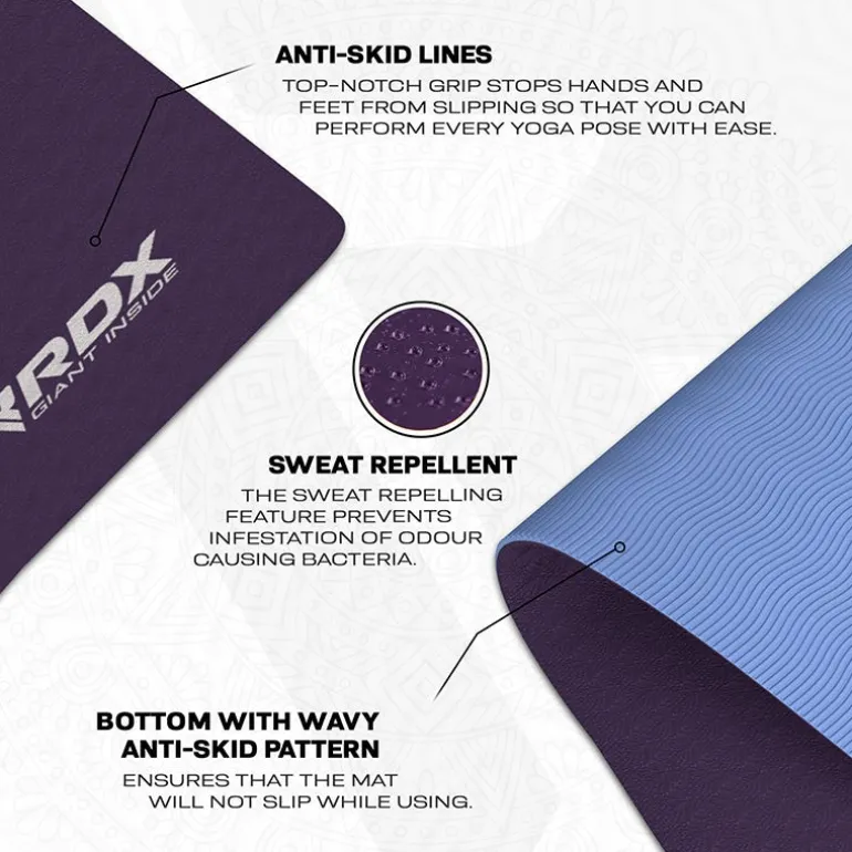 RDX UM 6mm TPE Yoga Mat
