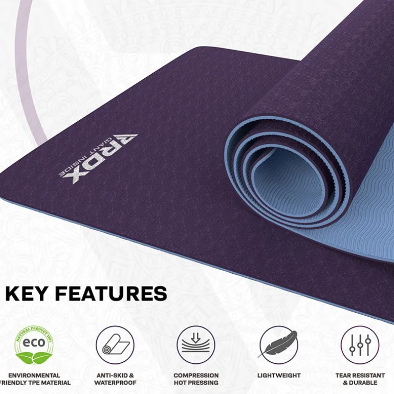 RDX UM 6mm TPE Yoga Mat