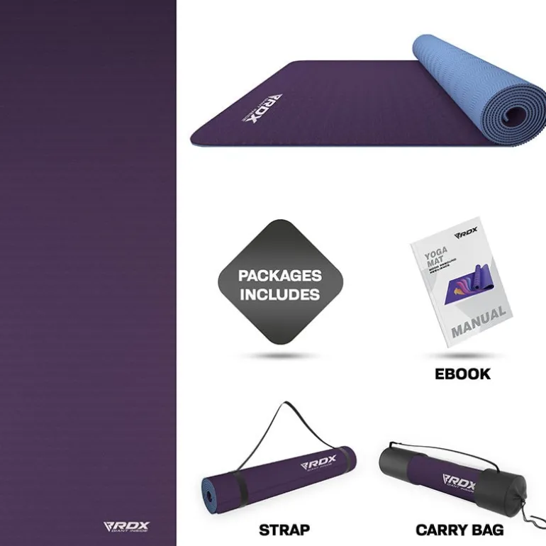 RDX UM 6mm TPE Yoga Mat