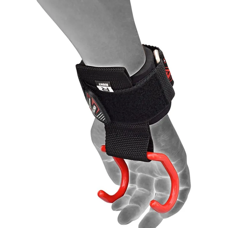 RDX W15 Anchor Wrist Straps with Hook