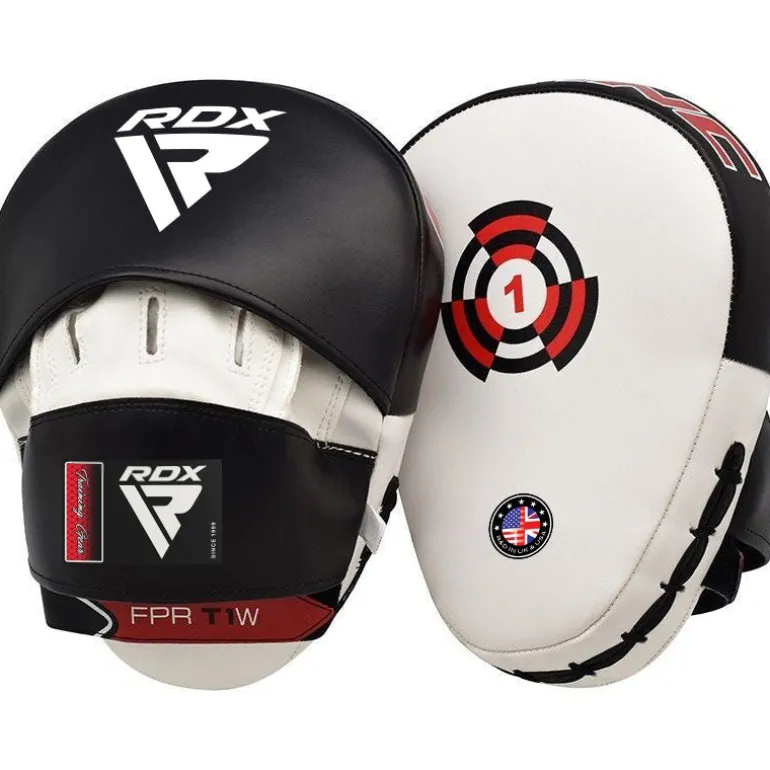 RDX 1W Boxing Gloves & Pads Set
