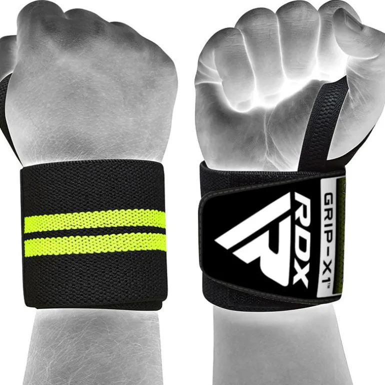 RDX W3 IPL USPA Approved Powerlifting Wrist Support Wraps with Thumb Loops OEKO-TEXStandard 100 certified
