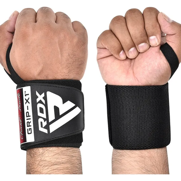 RDX W3 IPL USPA Approved Powerlifting Wrist Support Wraps with Thumb Loops OEKO-TEXStandard 100 certified