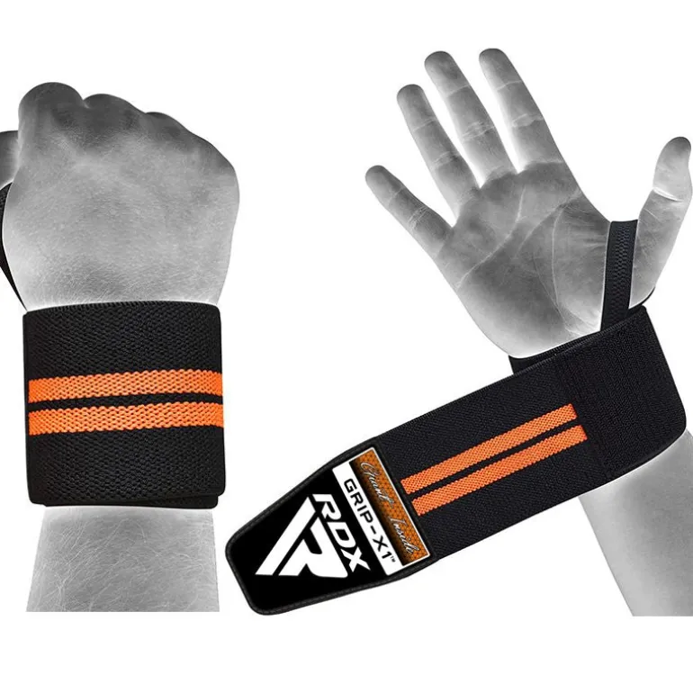 RDX W3 IPL USPA Approved Powerlifting Wrist Support Wraps with Thumb Loops OEKO-TEXStandard 100 certified