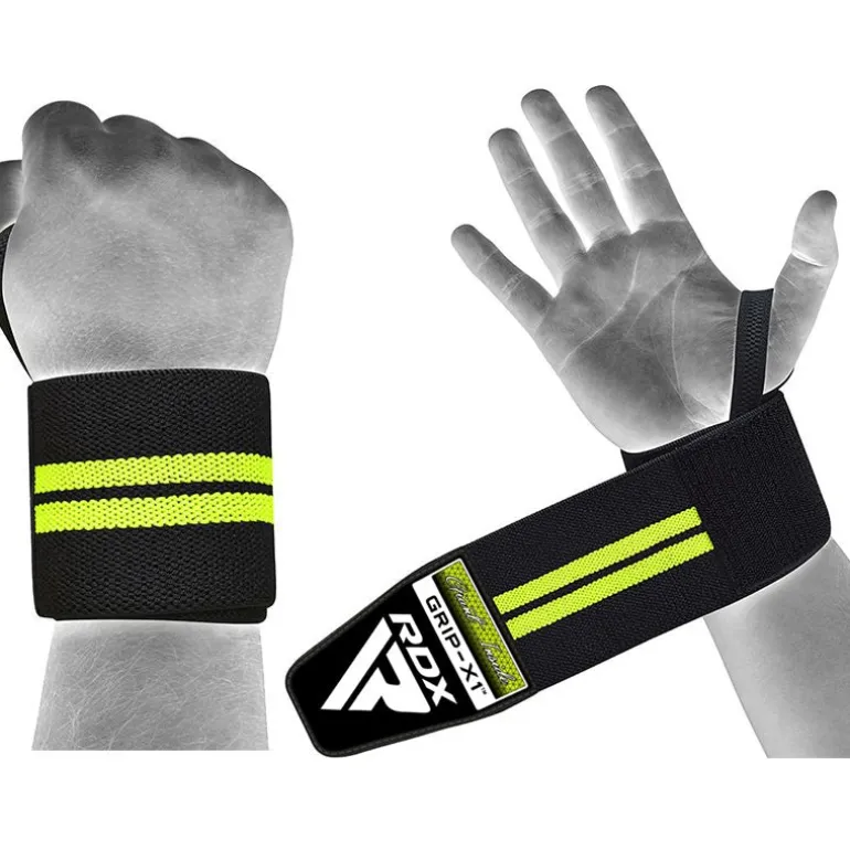 RDX W3 IPL USPA Approved Powerlifting Wrist Support Wraps with Thumb Loops OEKO-TEXStandard 100 certified
