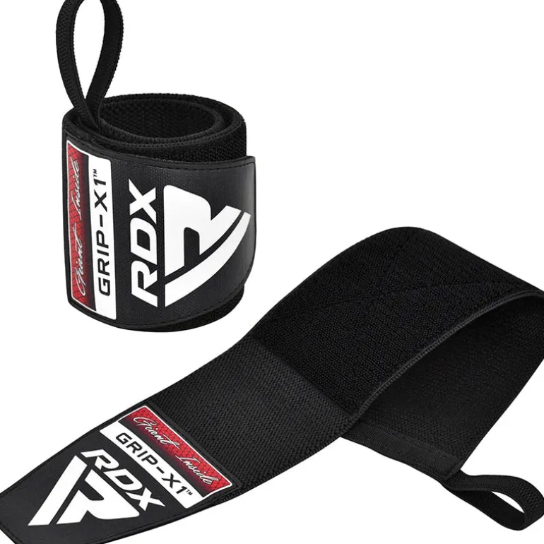 RDX W3 IPL USPA Approved Powerlifting Wrist Support Wraps with Thumb Loops OEKO-TEXStandard 100 certified