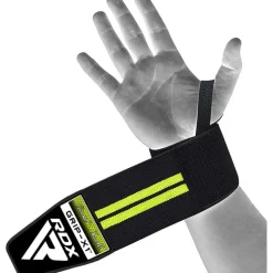 RDX W3 IPL USPA Approved Powerlifting Wrist Support Wraps with Thumb Loops OEKO-TEXStandard 100 certified