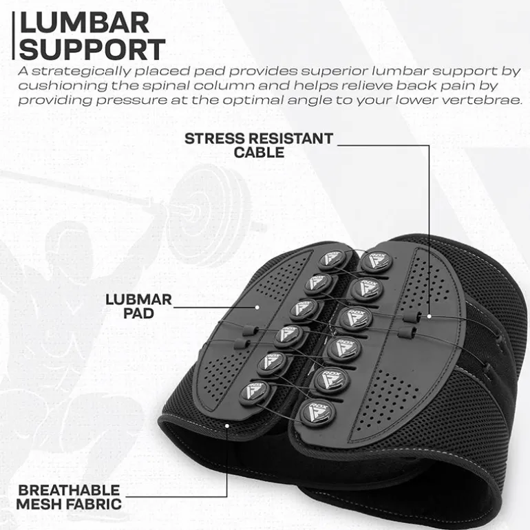 RDX WS FlexDIAL Adjustable FDA Approved Lumbar Back Support Brace
