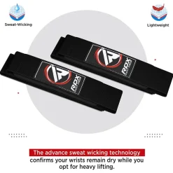 RDX W1 Weight Training Wrist Straps