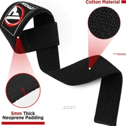 RDX W1 Weight Training Wrist Straps