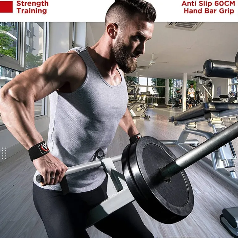 RDX W1 Weight Training Wrist Straps