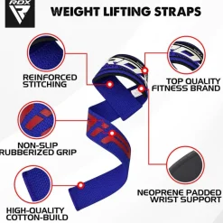 RDX W2 Workout Lifting Straps