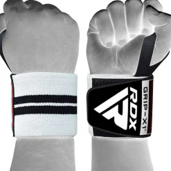 RDX W3W Weight Lifting Wrist Support Wraps With Thumb Loops Oeko-TexStandard 100 Certified