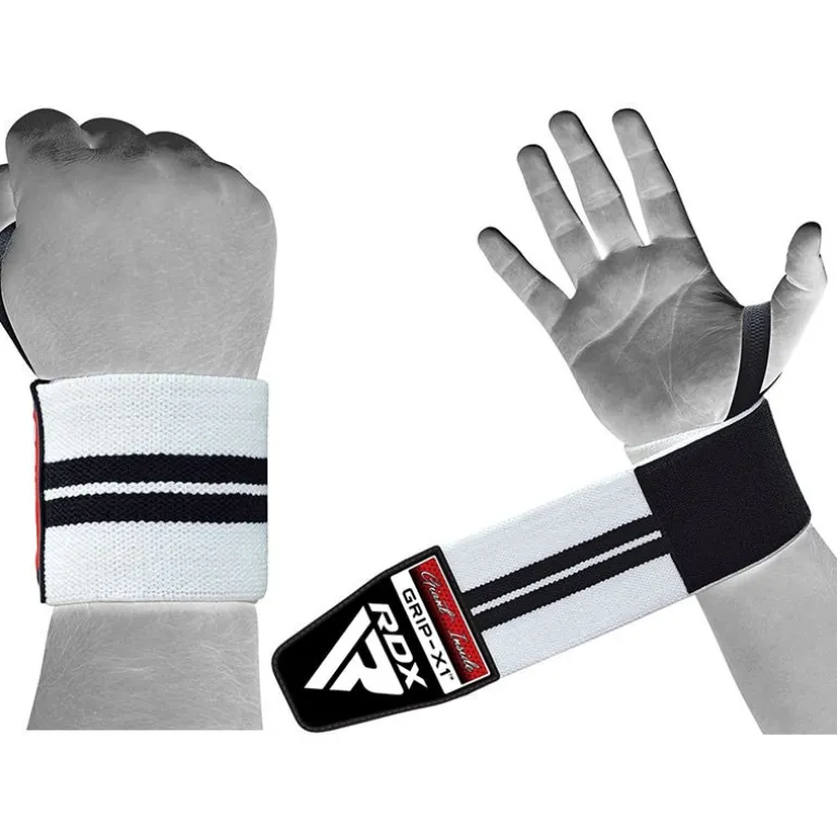 RDX W3W Weight Lifting Wrist Support Wraps With Thumb Loops Oeko-TexStandard 100 Certified