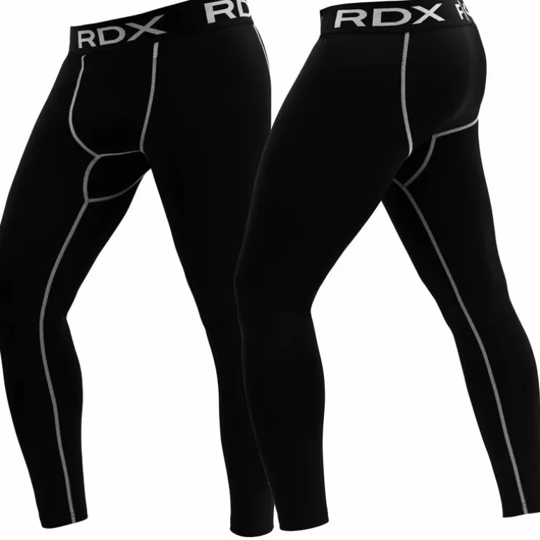 RDX X5 Black Compression Tights