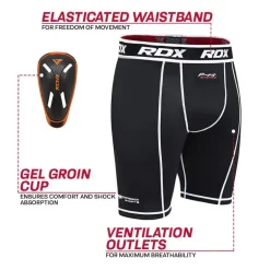 RDX X14 Compression Shorts with Groin Guard