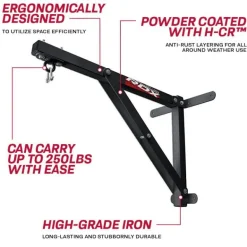 RDX X3 Folding Black Wall Bracket