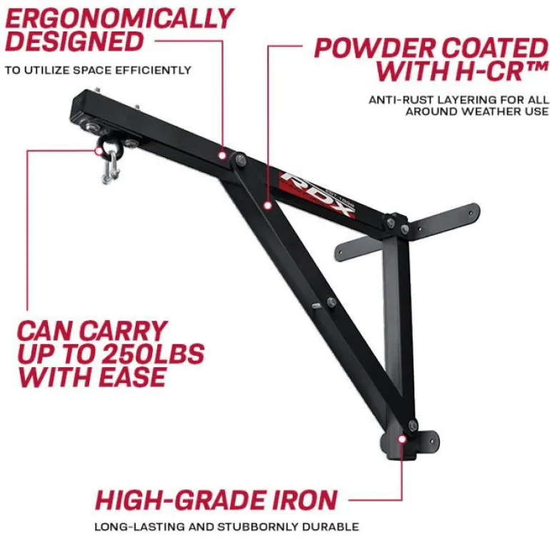RDX X3 Folding Black Wall Bracket