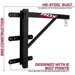 RDX X4 2ft Folding Punch Bag Wall Bracket