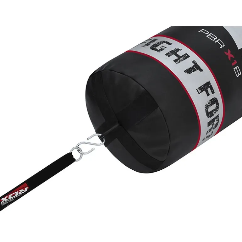 RDX X1 4ft / 5ft 2-in-1 Black Boxing & MMA Training Punch Bag Set